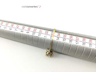 anillo oro 18k con piedra t. 12 (16,56 mm)