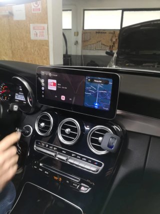 Tela Mercedes W205 Android 14 + GPS + Carplay