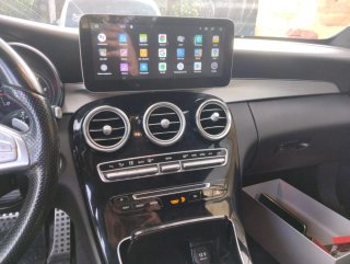 Tela Mercedes W205 Android 14 + GPS + Carplay