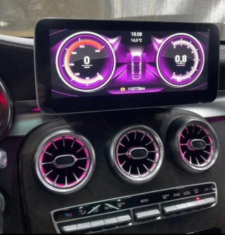 Tela Mercedes W205 Android 14 + GPS + Carplay