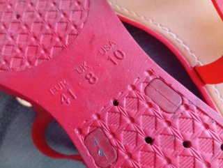 Sandalias goma gatunas decoradas