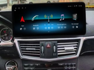 Tela 6/64GB Mercedes W212 Android 14 + GPS+Carplay