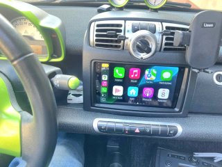 Rádio Smart Fortwo W451 Android 14 + GPS + Carplay