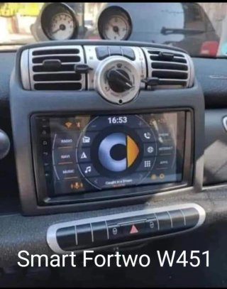 Rádio Smart Fortwo W451 Android 14 + GPS + Carplay