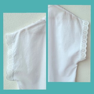 Blusa ZARA bordada talla L