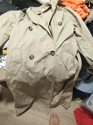 Gabardina Beige