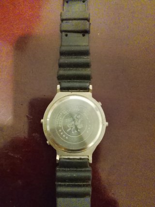 Reloj Sport Timer Digital Plata y Negro