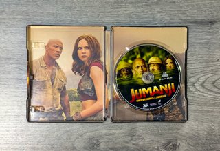 SteelBook Jumanji Welcome to the Jungle 3D Blu-ray
