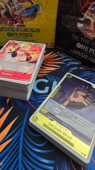 Lote One Piece TCG OP16 + OP15 | 220 cartas