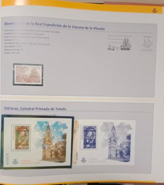 Emisiones de Sellos España-Andorra 2004