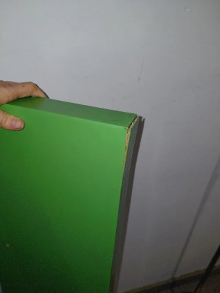 Estantería Ikea Lack 110x26 cm Verde