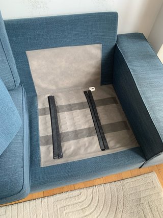 Sofá Kivik azul Ikea