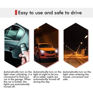 Interruptor de luz automático para coche