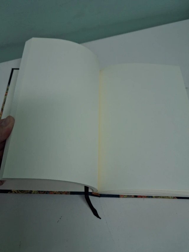 Libreta artesanal con tapa marmoleada