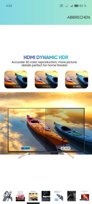 HDMI 8K 5m compatible con HDR