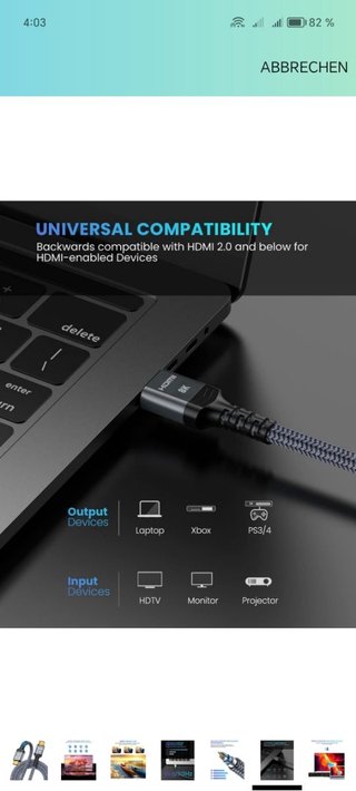 HDMI 8K 5m compatible con HDR