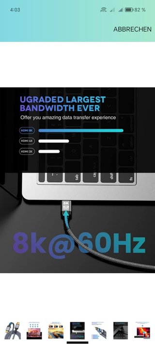 HDMI 8K 5m compatible con HDR