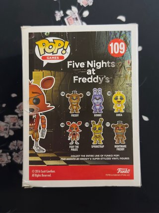 Funko Pop! Foxy The Pirate #109 (GITD)