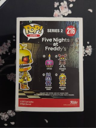 Funko Pop! Nightmare Chica FNAF #216