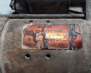 Motor arranque 6033ac0076 mercedes clase e 378598