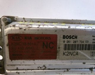 Kia 119207 centralita motor k2nc18881a shuma 1.6 g