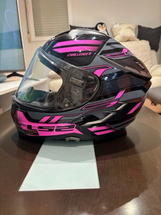 Casco LS2 FF327 Challenger Rosa