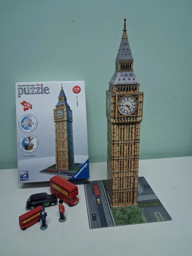 Puzzle 3D Ravensburger Big Ben London 216 piezas