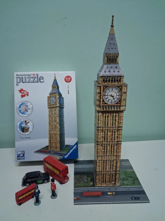 Puzzle 3D Ravensburger Big Ben London 216 piezas