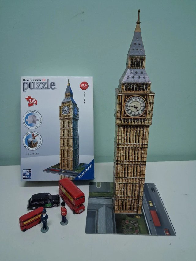 Puzzle 3D Ravensburger Big Ben London 216 piezas