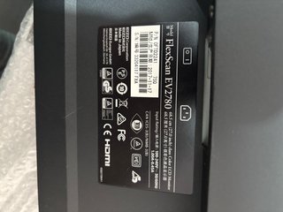 Monitor Eizo FlexScan EV2780 Negro