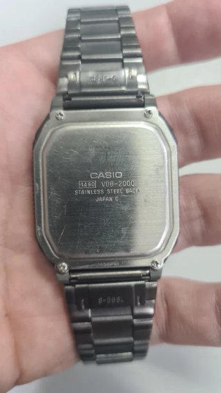 Orologio Casio Hotbiz VDB-2000 con schermo touch vintage