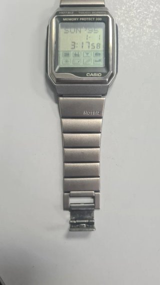 Orologio Casio Hotbiz VDB-2000 con schermo touch vintage