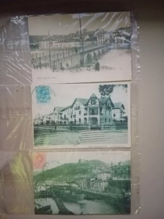 Lote 12 Postales Colección BBK El Mundo Vía