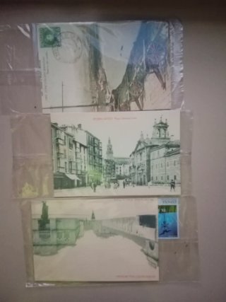 Lote 12 Postales Colección BBK El Mundo Vía
