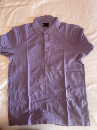 Polo Lacoste Morado Talla S Perfecto Estado