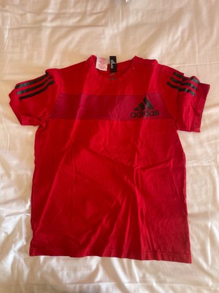 Camiseta Adidas Roja Niño