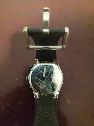 Reloj Armani Exchange Cronógrafo Negro/Plata