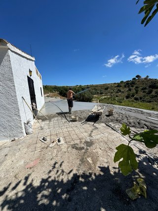 Hormigón impreso Antes y después!