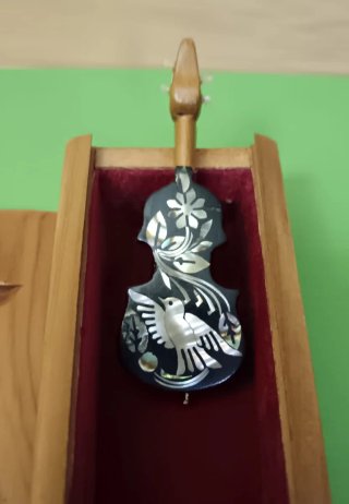Violín Miniatura TSL Granada Madera
