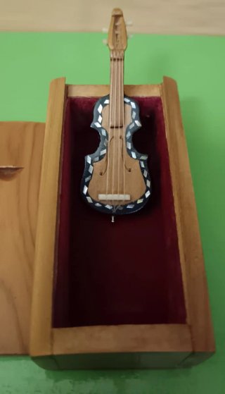 Violín Miniatura TSL Granada Madera