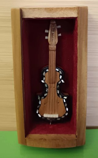 Violín Miniatura TSL Granada Madera
