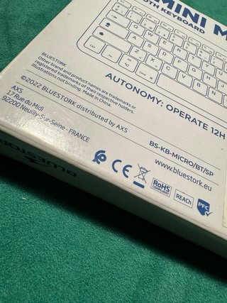 Teclado Bluetooth Mini Mac para iPad