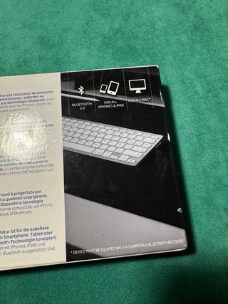 Teclado Bluetooth Mini Mac para iPad
