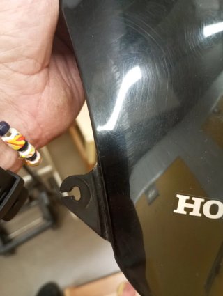 Cúpula Scooter Honda Negra