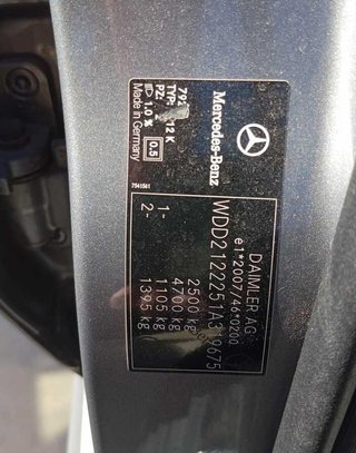 Mercedes-benz 487000 a212 820 35 42 motor clase e