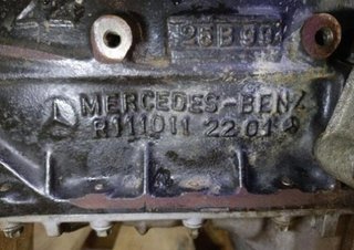Rectp5677768 motor 111975 mercedes-benz clk (c208)