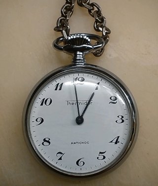 Orologio da tasca Thermidor 17 rubini vintage funzionante