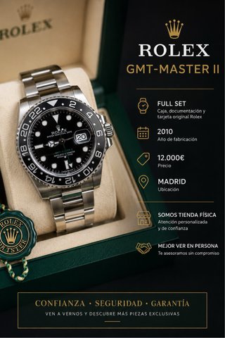 Rolex GMT-Master II 2010 Full Set