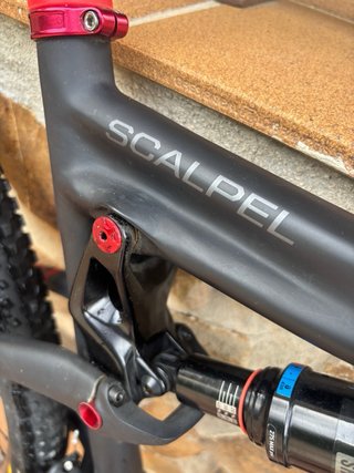 Bicicleta Cannondale Scalpel Carbono