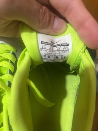 Zapatillas Nike Air Max 90 Verde Fluor Talla 43